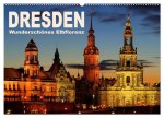 Dresden - Wunderschönes Elbflorenz (Wandkalender 2026 DIN A2 quer), CALVENDO Monatskalender