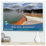 Kia ora, Aotearoa - Wunderbares Neuseeland (hochwertiger Premium Wandkalender 2026 DIN A2 quer), Kunstdruck in Hochglanz