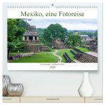Mexiko, eine Fotoreise (hochwertiger Premium Wandkalender 2026 DIN A2 quer), Kunstdruck in Hochglanz
