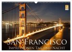 San Francisco Impressionen Tag und Nacht (Wandkalender 2026 DIN A3 quer), CALVENDO Monatskalender