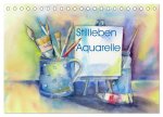 Stillleben Aquarelle (Tischkalender 2026 DIN A5 quer), CALVENDO Monatskalender