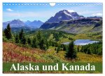 Alaska und Kanada (Wandkalender 2026 DIN A4 quer), CALVENDO Monatskalender
