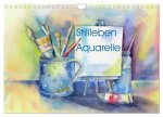 Stillleben Aquarelle (Wandkalender 2026 DIN A4 quer), CALVENDO Monatskalender