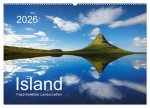 ISLAND 2026 - Faszinierende Landschaften (Wandkalender 2026 DIN A2 quer), CALVENDO Monatskalender