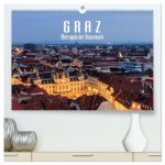 Graz - Metropole der Steiermark (hochwertiger Premium Wandkalender 2026 DIN A2 quer), Kunstdruck in Hochglanz