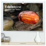 Edelsteine. Wunder der Natur (hochwertiger Premium Wandkalender 2026 DIN A2 quer), Kunstdruck in Hochglanz