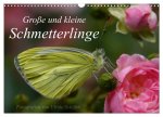 Große und kleine Schmetterlinge (Wandkalender 2026 DIN A3 quer), CALVENDO Monatskalender