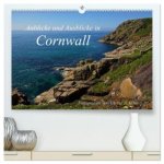 Anblicke und Ausblicke in Cornwall (hochwertiger Premium Wandkalender 2026 DIN A2 quer), Kunstdruck in Hochglanz