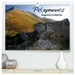 Peloponnes Impressionen / 2026 (hochwertiger Premium Wandkalender 2026 DIN A2 quer), Kunstdruck in Hochglanz
