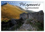 Peloponnes Impressionen / 2026 (Tischkalender 2026 DIN A5 quer), CALVENDO Monatskalender