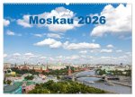 Moskau 2026 (Wandkalender 2026 DIN A2 quer), CALVENDO Monatskalender