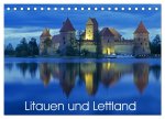 Litauen und Lettland (Tischkalender 2026 DIN A5 quer), CALVENDO Monatskalender