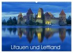 Litauen und Lettland (Wandkalender 2026 DIN A2 quer), CALVENDO Monatskalender