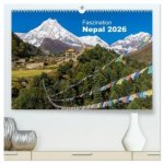 Faszination Nepal (hochwertiger Premium Wandkalender 2026 DIN A2 quer), Kunstdruck in Hochglanz