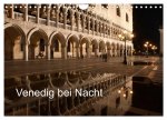 Venedig bei Nacht (Wandkalender 2026 DIN A4 quer), CALVENDO Monatskalender