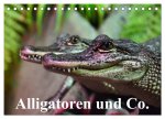 Alligatoren und Co. (Tischkalender 2026 DIN A5 quer), CALVENDO Monatskalender