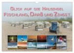 Blick auf die Halbinsel Fischland, Darß und Zingst (Wandkalender 2026 DIN A3 quer), CALVENDO Monatskalender
