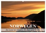 Norwegen - Im Land der Sagen, Mythen und Trolle (Wandkalender 2026 DIN A2 quer), CALVENDO Monatskalender