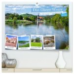 Die Obere Weser - Von Hannoversch Münden bis Bad Karlshafen (hochwertiger Premium Wandkalender 2026 DIN A2 quer), Kunstdruck in Hochglanz