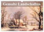 Gemalte Landschaften (Wandkalender 2026 DIN A3 quer), CALVENDO Monatskalender