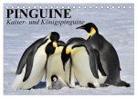 Pinguine - Kaiser- und Königspinguine (Tischkalender 2026 DIN A5 quer), CALVENDO Monatskalender