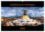 Buddhismus im Himalaya (Wandkalender 2026 DIN A2 quer), CALVENDO Monatskalender