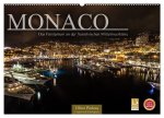 Monaco - Das Fürstentum an der französischen Mittelmeerküste (Wandkalender 2026 DIN A2 quer), CALVENDO Monatskalender