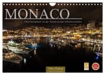 Monaco - Das Fürstentum an der französischen Mittelmeerküste (Wandkalender 2026 DIN A4 quer), CALVENDO Monatskalender