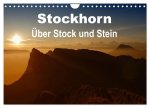Stockhorn - Über Stock und Stein (Wandkalender 2026 DIN A4 quer), CALVENDO Monatskalender