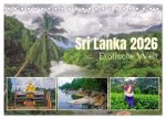 Sri Lanka 2026 - Exotische Welt (Tischkalender 2026 DIN A5 quer), CALVENDO Monatskalender