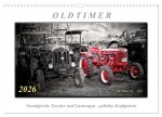 Oldtimer - nostalgische Trecker und Lastwagen (Wandkalender 2026 DIN A3 quer), CALVENDO Monatskalender