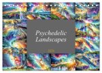 Psychedelic Landscapes (Desk Calendar 2026 DIN A5 landscape), CALVENDO 12 Month DeskCalendar
