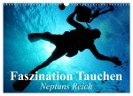 Faszination Tauchen - Neptuns Reich (Wandkalender 2026 DIN A3 quer), CALVENDO Monatskalender