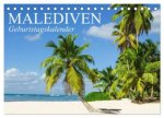 Malediven (Tischkalender 2026 DIN A5 quer), CALVENDO Monatskalender