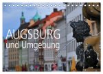 Augsburg und Umgebung (Tischkalender 2026 DIN A5 quer), CALVENDO Monatskalender