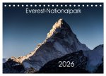 Everest-Nationalpark (Tischkalender 2026 DIN A5 quer), CALVENDO Monatskalender