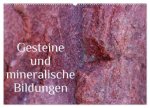 Gesteine und mineralische Bildungen (Wandkalender 2026 DIN A2 quer), CALVENDO Monatskalender