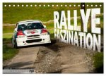 Rallye Faszination 2026 (Tischkalender 2026 DIN A5 quer), CALVENDO Monatskalender