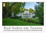 Bad Soden am Taunus (Wandkalender 2026 DIN A4 quer), CALVENDO Monatskalender