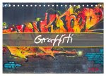 Graffiti (Tischkalender 2026 DIN A5 quer), CALVENDO Monatskalender