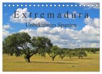 Extremadura - Unbekanntes Spanien (Tischkalender 2026 DIN A5 quer), CALVENDO Monatskalender