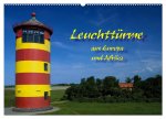 Leuchttürme (Wandkalender 2026 DIN A2 quer), CALVENDO Monatskalender