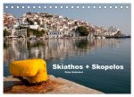Skiathos + Skopelos (Tischkalender 2026 DIN A5 quer), CALVENDO Monatskalender