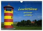 Leuchttürme (Wandkalender 2026 DIN A4 quer), CALVENDO Monatskalender