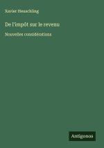 De l'impôt sur le revenu