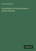 Du sentiment de la nature dans la poésie d'Hom?re