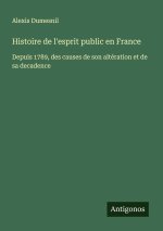 Histoire de l'esprit public en France