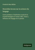 Nouvelles lecons sur la science du langage