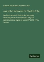 Journal et mémoires de Charles Collé