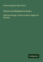 Oeuvres de Madame de Souza